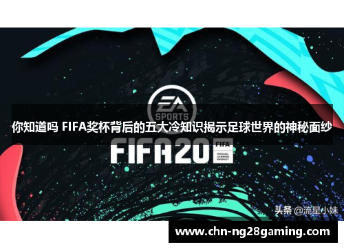 你知道吗 FIFA奖杯背后的五大冷知识揭示足球世界的神秘面纱