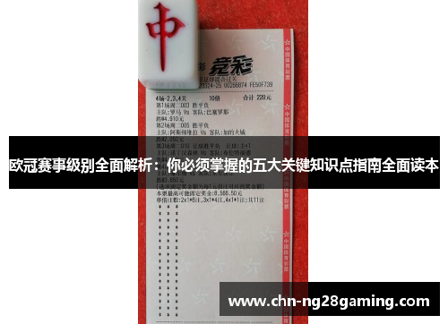 欧冠赛事级别全面解析:你必须掌握的五大关键知识点指南全面读本 欧冠赛事级别全面解析:你必须掌握的五大关键知识点指南全面读本