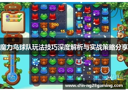 魔力鸟球队玩法技巧深度解析与实战策略分享